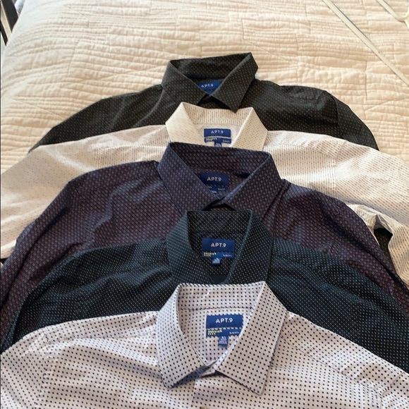 Apt. 9 Other - Bundle of Apt 9 Premium Flex Slim Fit Button Downs